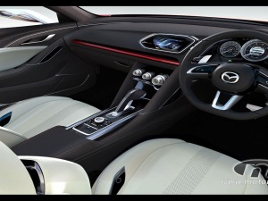 interior view of Mazda Takeri Concept